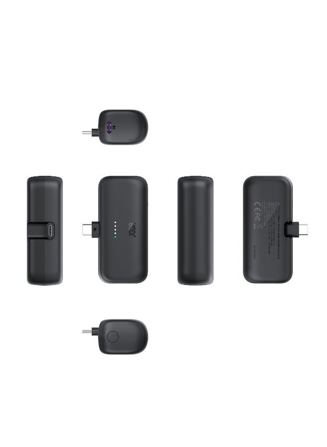 جودا بيكو 5 باور بنك 5000mAh PD مع موصل USB-C – أسود ⚡🔋  شاحن باور بنك 5000mAh مع تقنية الشحن السريع PD (10W) وموصل USB-C مدمج، يوفر شحنًا مدمجًا ومحمولًا لأجهزتك أثناء التنقل. مثالي للهواتف الذكية، الأجهزة اللوحية، والأجهزة الإلكترونية. تصميم خفيف الوزن ومثالي للسفر، مع شحن فعال في أي مكان! 🌍📱⚡ - Image 4