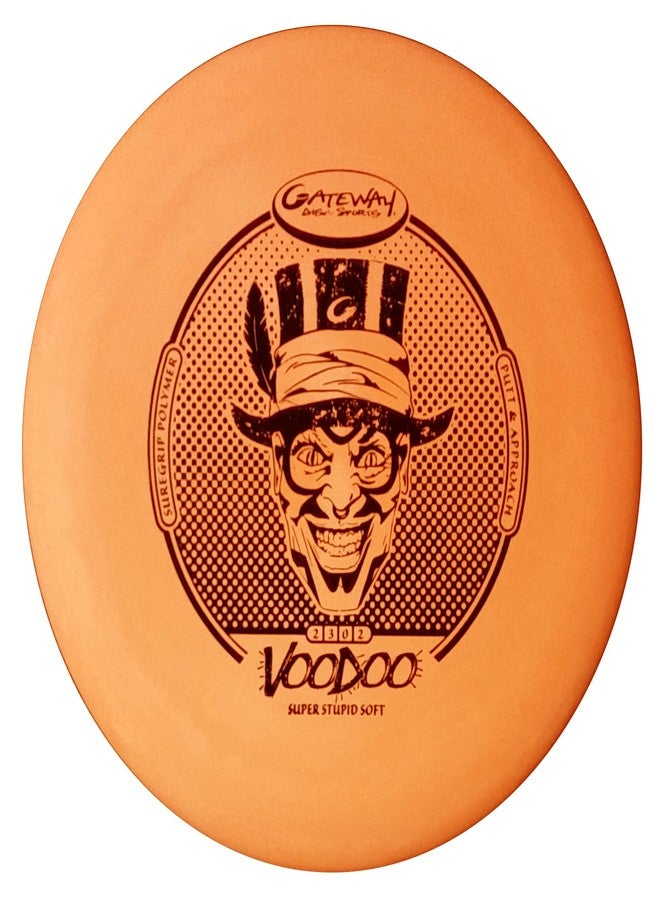 Gateway Voodoo Disc Golf Putter 5 Pack (SSS) - Yellow, Orange, Pink, Purple - Image 4