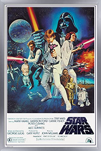 Trends International 24X36 Star WarsV One Sheet Wall Poster 258 x 378 x 1 Multicolor
