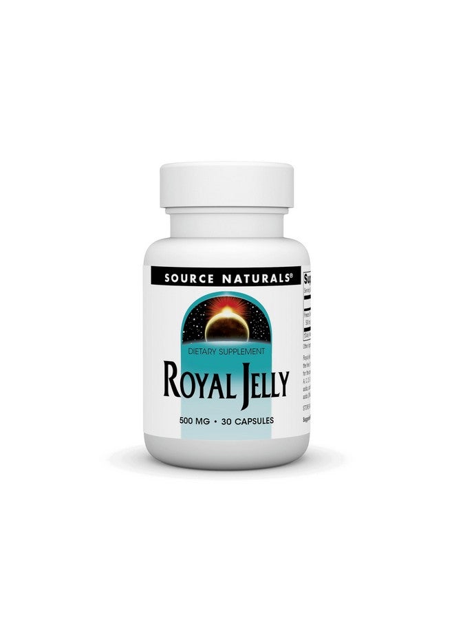 Source Naturals Royal Jelly - 500mg - 30 Capsules - Image 1
