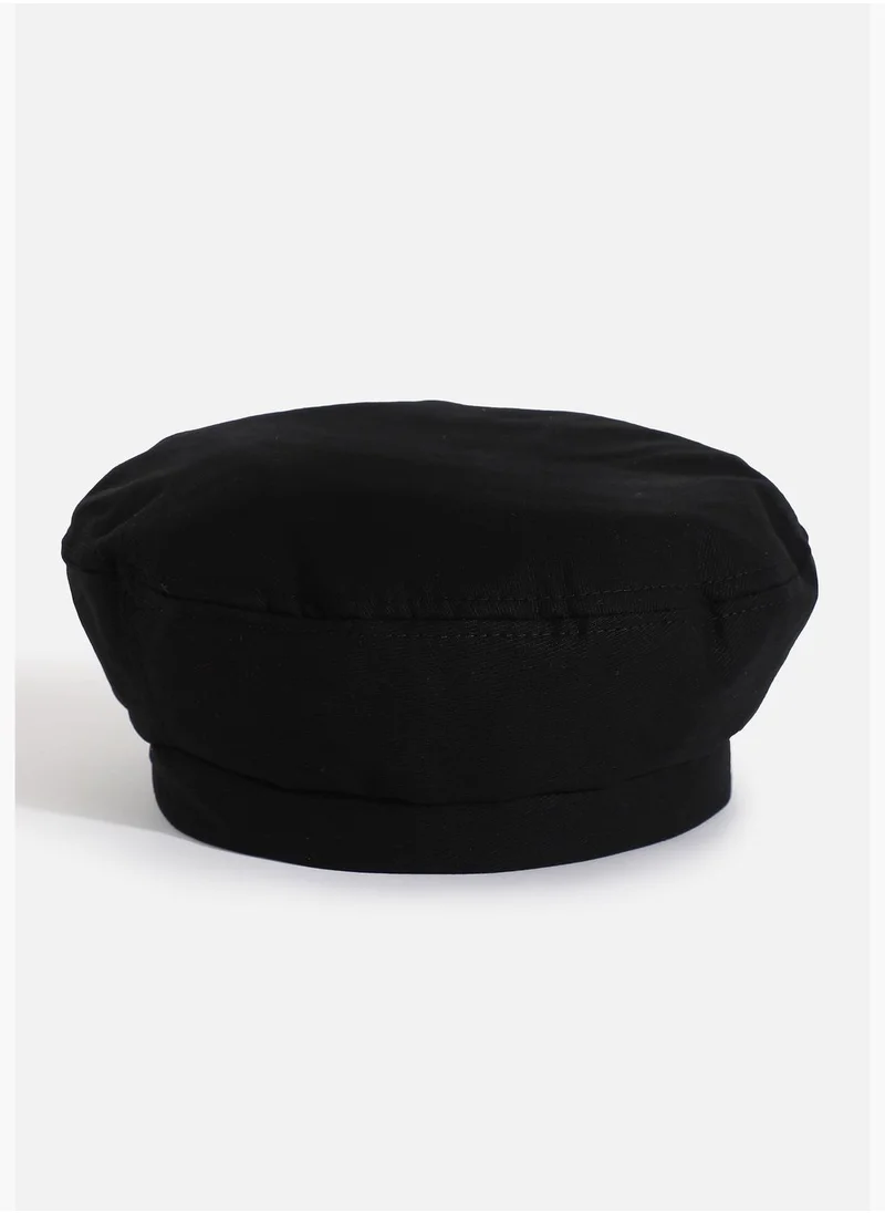 Haute Sauce Casual Solid Beret Cap