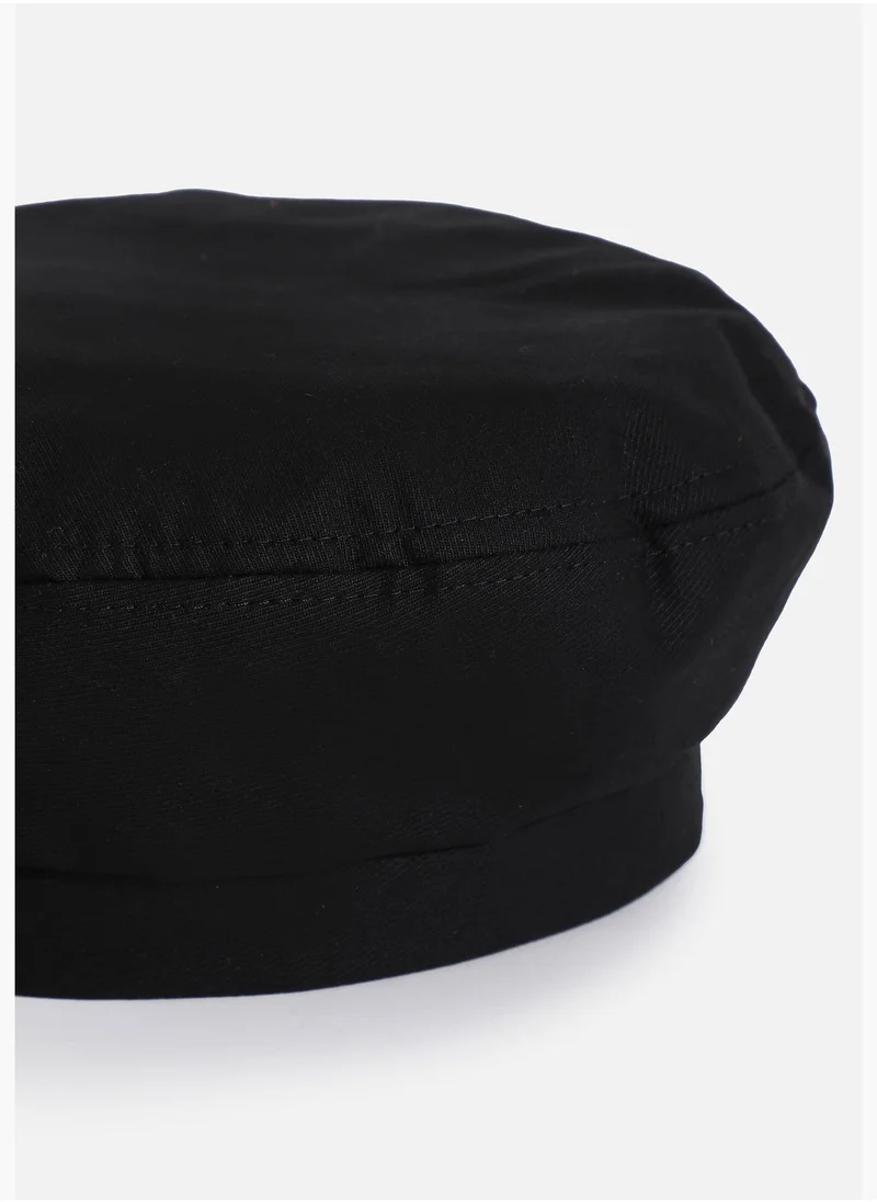 Haute Sauce Casual Solid Beret Cap