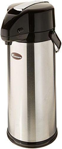 Winco Glass Lined Airpot, 3-Liter, Lever Top - Image 4