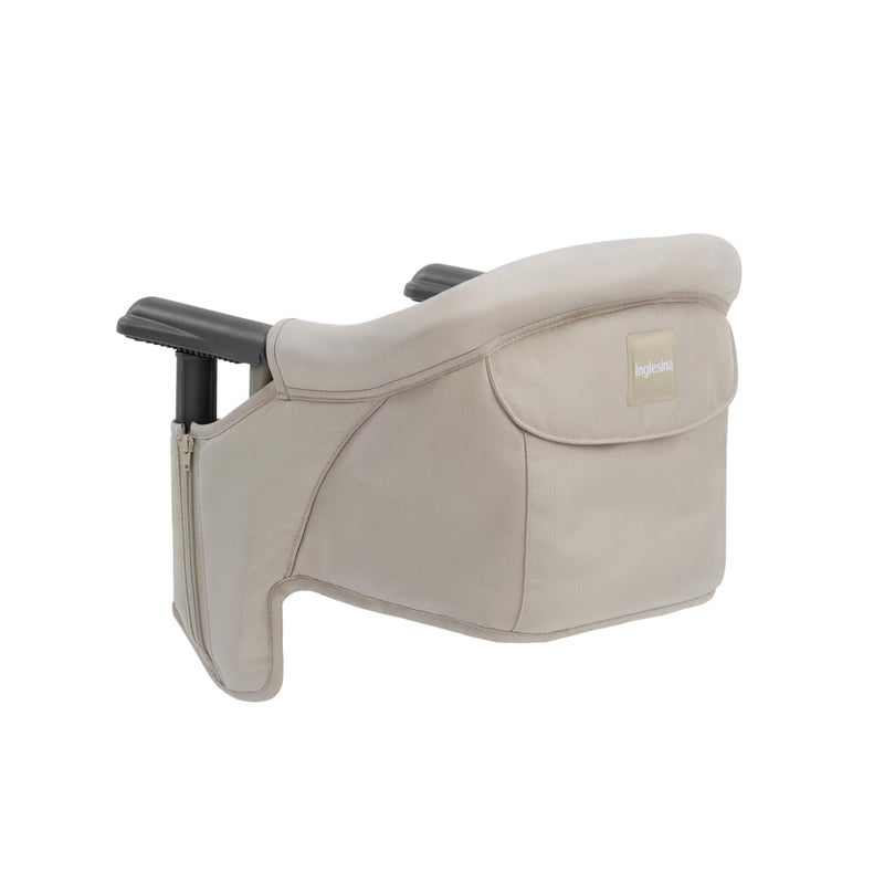 Inglesina Fast Table Chair, Cream - Portable Baby High Chair - for Babies & Toddlers up to 37 lbs - Collapsible Design - Fits Tables 0.8'' to 3.5'' Thick - Compact & Easy to Use - Travel Bag Included - Image 1