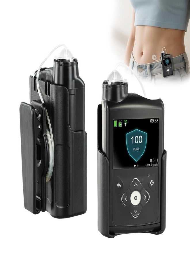 APDTEK علبة مضخة APDTEK Medtronic 780g مع مشبك حزام دوار 360 درجة، ملحقات Medtronic 780g لمرضى السكري، ملحقات علبة حامل مضخة الأنسولين متوافقة فقط مع MiniMed 780G - غير متوافقة مع 770G المُطوّر - Image 1