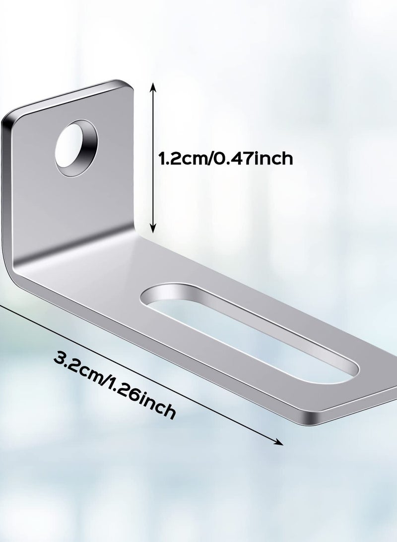 Excefore Whiteboard Installation Kit - 20 Set Wall Hanging Hardware - Hanger Supports, Screws, and Expansion Tubes - Ideal for Whiteboards in School and Office.  - Image 3