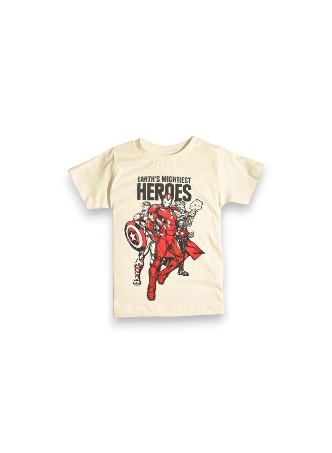مارفل طقم تيشيرت وشورت للأولاد من مارفل - Image 2