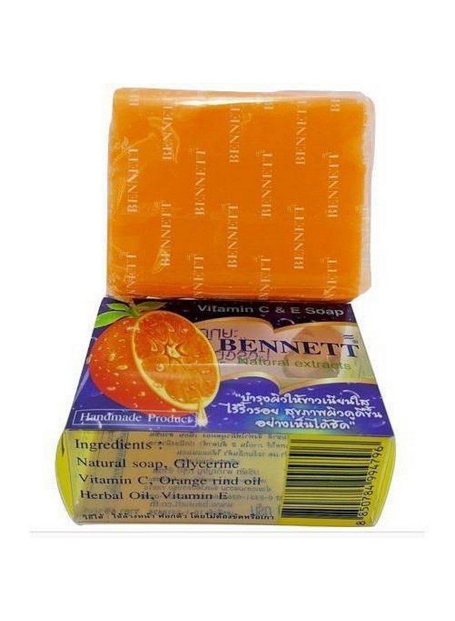HANI PO™ Bennett natural extracts vita c & e soap - 130g -thailandBeauty soap for women | girls, bathing soap for women | men, Soap for girls, soap for women, imported white soap, Natural made soap for gitrls | women - Image 2