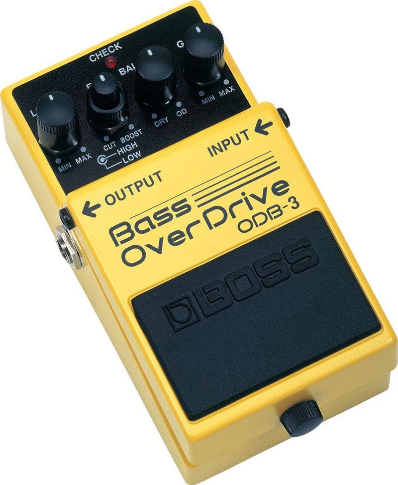 BOSS ODB-3 Bass OverDrive Pedal - Yellow - Image 3