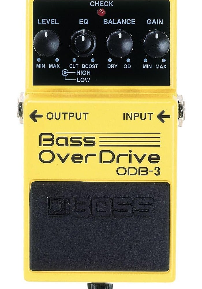 BOSS ODB-3 Bass OverDrive Pedal - Yellow - Image 1
