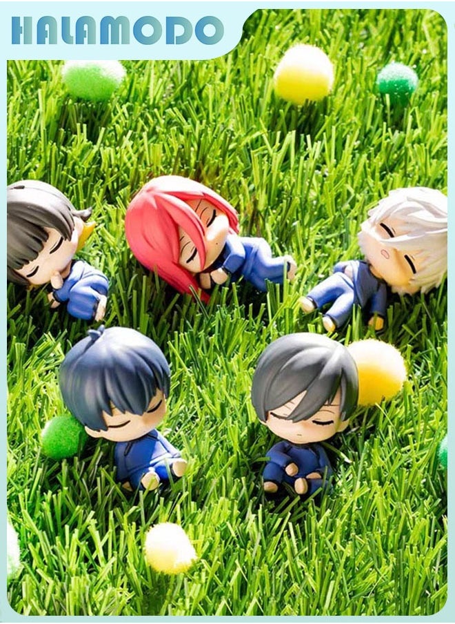 HALAMODO Mystery Box! Blue Lock 5-Piece  Chibi Sleep Set, Bachira, Nagi and Chigiri , Adorable Anime Nap Ensemble, Desk Ornament and Whimsical Birthday Gift 5cm  - Image 5