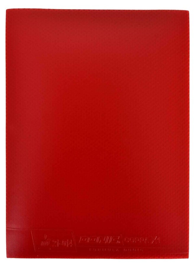 دونيك مطاط تنس الطاولة دونيك كوبا إكس 1 جولد، اللون - أحمر - Image 5