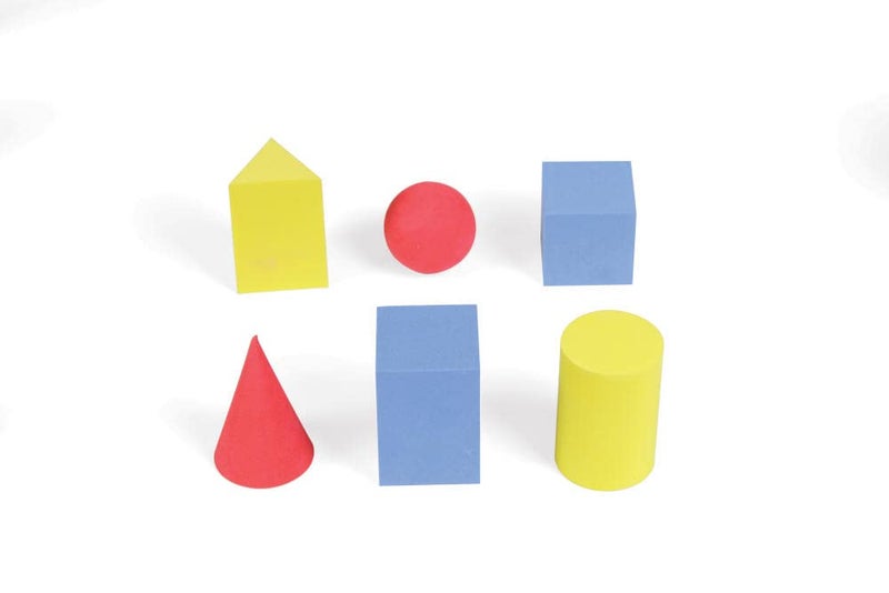 hand2mind ManipuLite GeoSolids, Set of 6 - Image 2