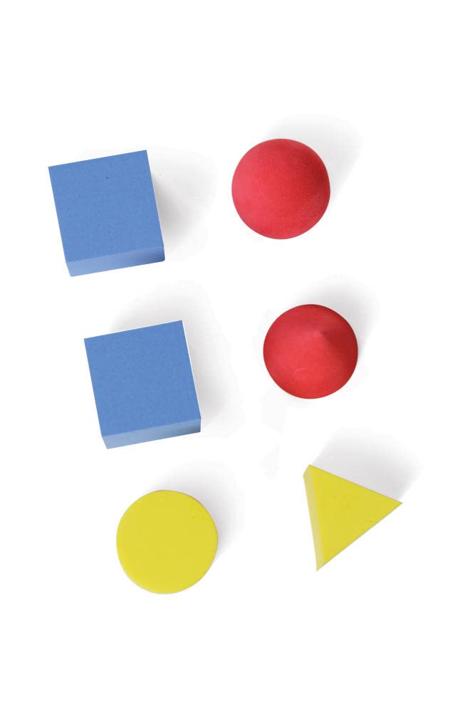 hand2mind ManipuLite GeoSolids, Set of 6 - Image 3