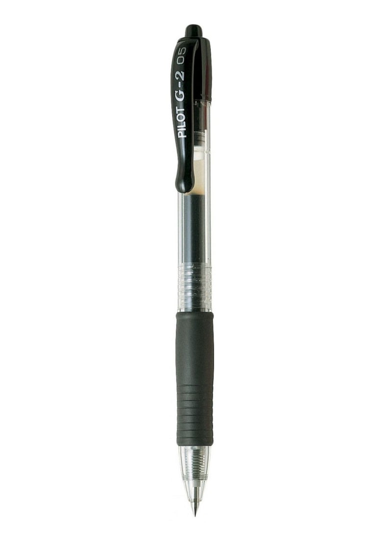 PILOT - 12-Piece G-2 Gel Roller Pen Black Ink - Image 1