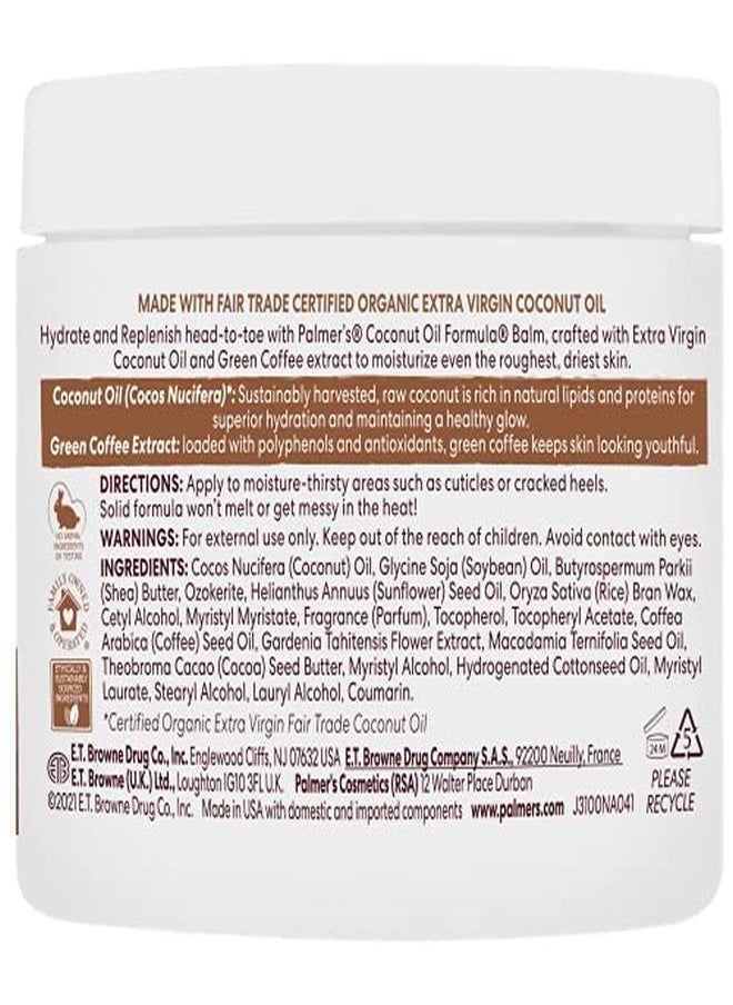 PALMER'S - Coconut Oil Formula Body Balm, 3.5 Ounces - Image 1