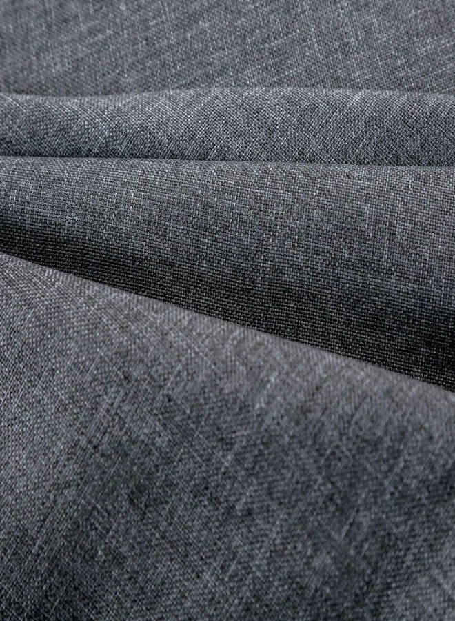 Mengersi Solid Bed Runner Scarf Protector Slipcover Bed Decorative Scarf for Bedroom Hotel Wedding Room (King, Gray) - Image 2