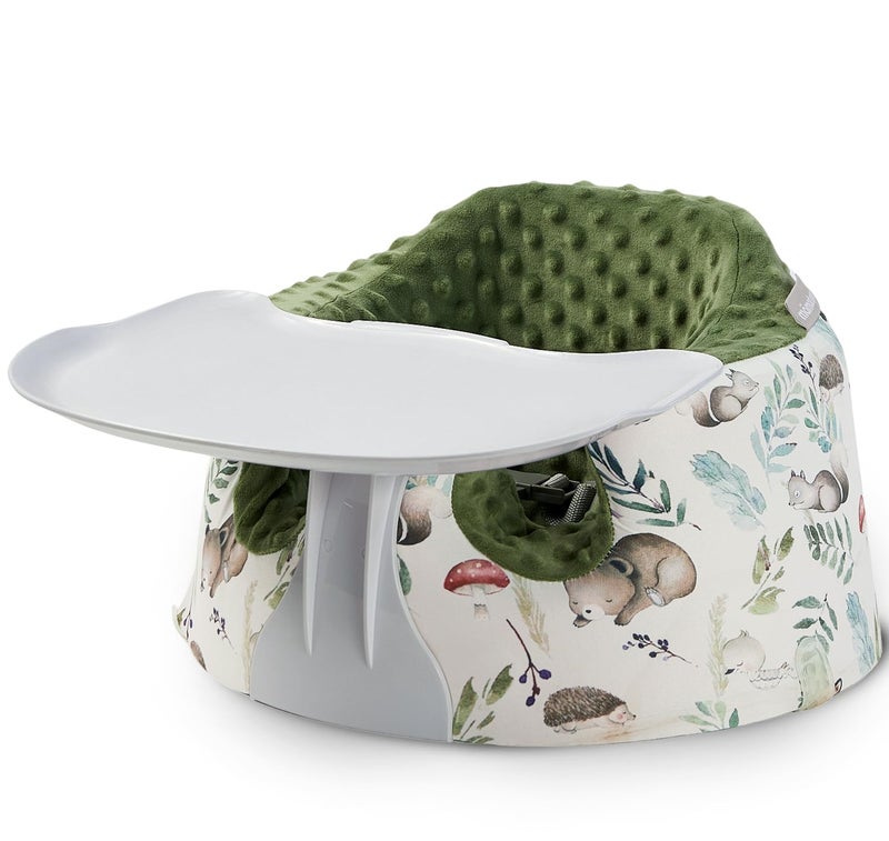 mamatepe Seat Cover and Tray Sets Accessory Compatible with Bumbo Floor Seat for Baby,Breathable Accessory Compatible with Baby Seat - Easy to Install and Remove - Image 1
