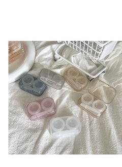 Generic 5 Pack Contact Lens Cases, Cute Easy Carry Container for Travel  Home Vision Care Kit  - Image 4