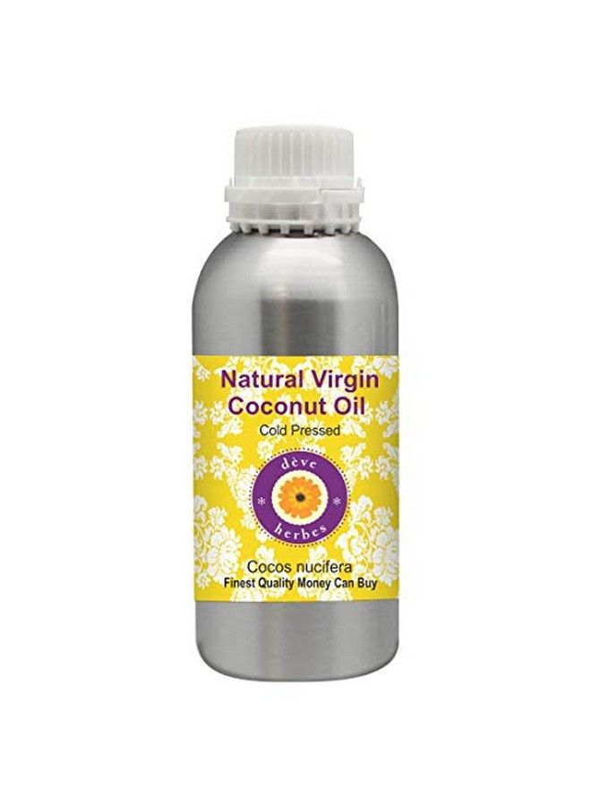 Deve Herbes Natural Virgin Coconut Oil (Cocos Nucifera) 100% Natural Therapeutic Grade Cold Pressed For Skin & Hair 300Ml. - Image 1