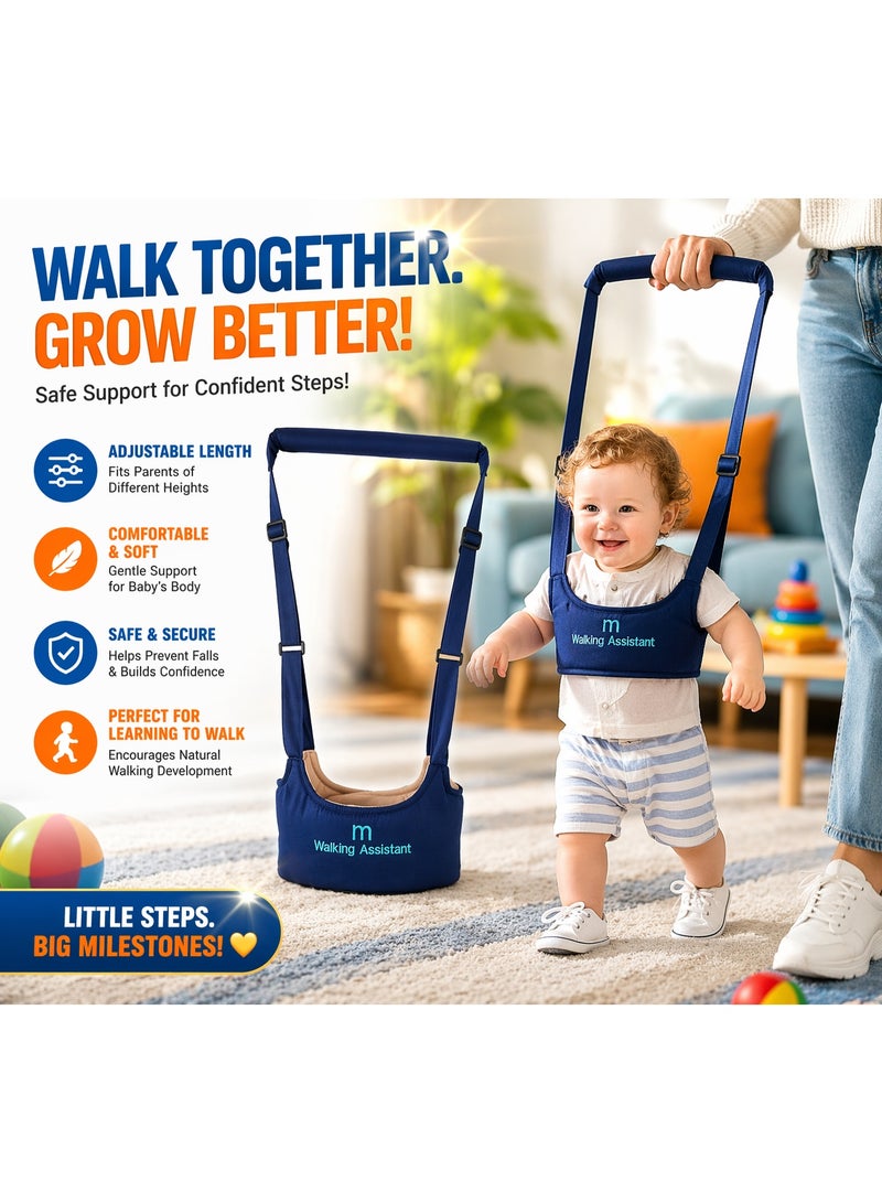 Walking assistant Baby Walker Toddler Walking Harness – Adjustable Walking Wings Learn-to-Walk Assistant with Safety Support Belt for Balance Training - Image 3