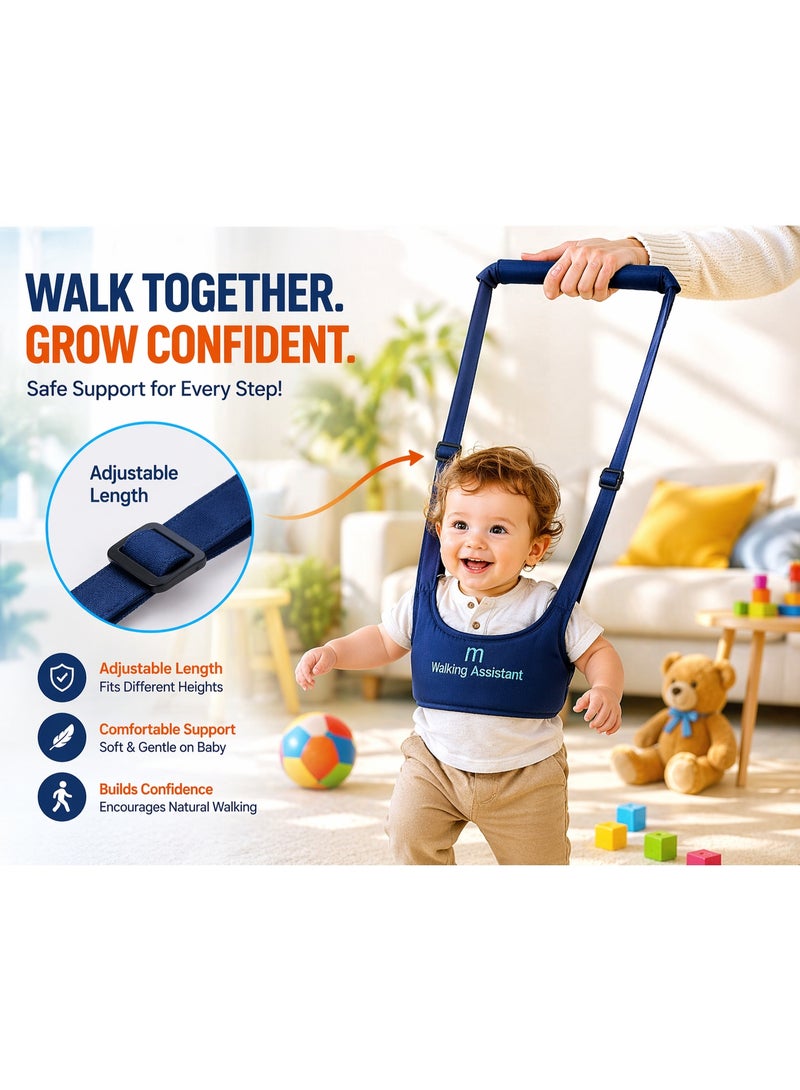 Walking assistant Baby Walker Toddler Walking Harness – Adjustable Walking Wings Learn-to-Walk Assistant with Safety Support Belt for Balance Training - Image 2