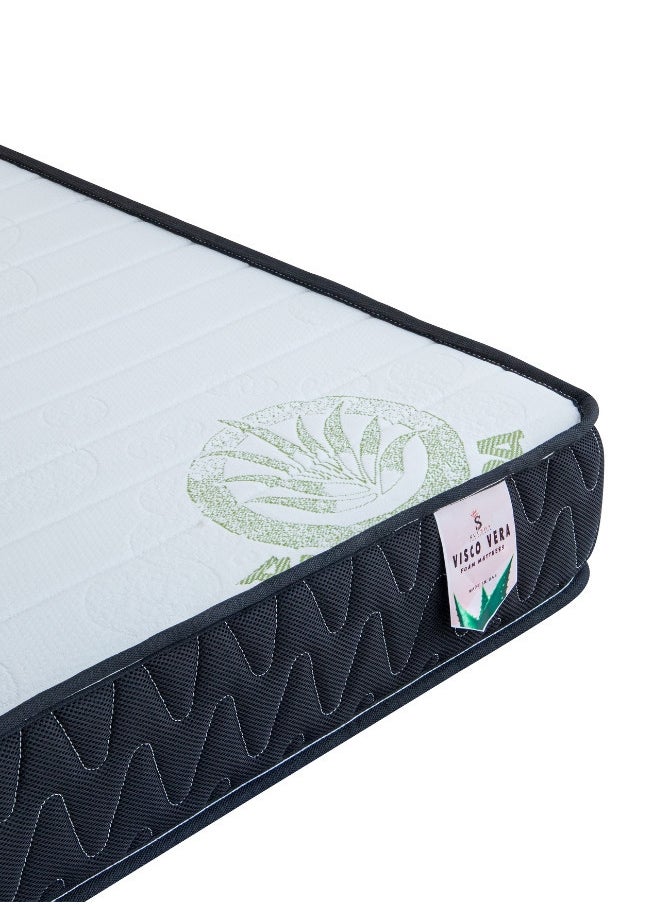 SULSHA Visco Vera Premium Foam Mattress With Elastic Top Fabric For King Size 180x200x13 cm  - Image 2