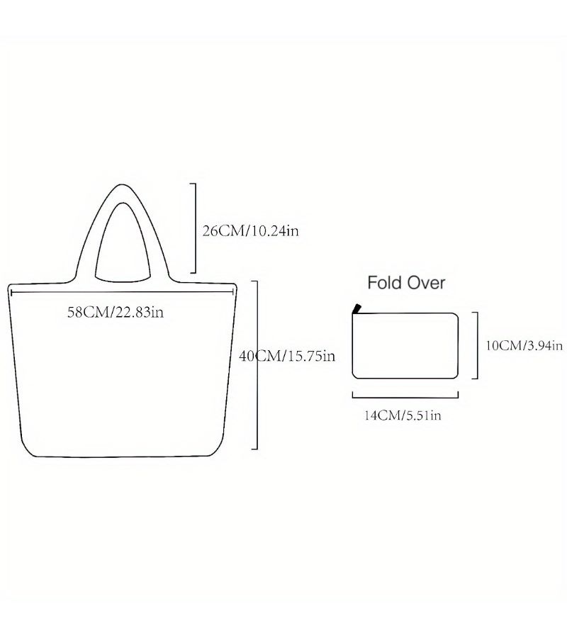 Yellow Cartoon Bee Reusable Grocery Tote Square Oxford Cloth Sturdy Lightweight Spacious Bag - Image 5
