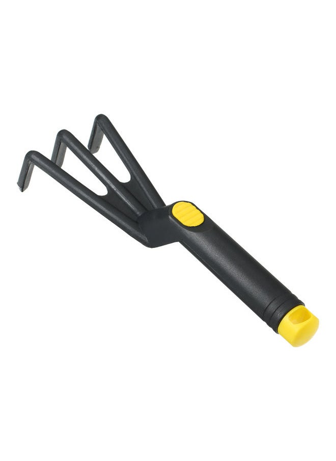 NIBEMINENT Sand Plastic Rake Black/Yellow  - Image 1