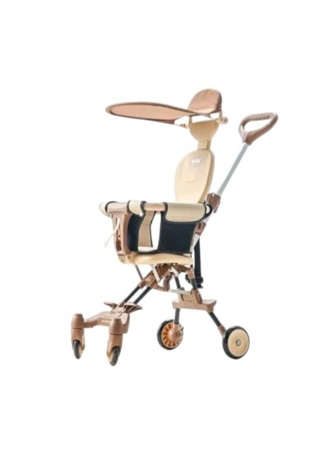 Four-Wheel Folding Baby Stroller