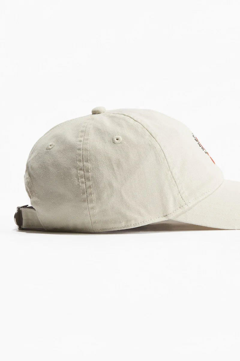 H&M Embroidered-motif twill cap