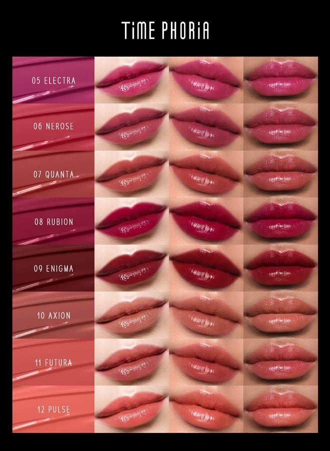 TIMEPHORIA STELLAR DUST LIP STAIN-Long Lasting, Waterproof and Transferproof Lip Tint, Glossy Finish Lip Gloss, Lightweight Lipstick, High Coverage, Vivid Color (06 NEROSE) - Image 4