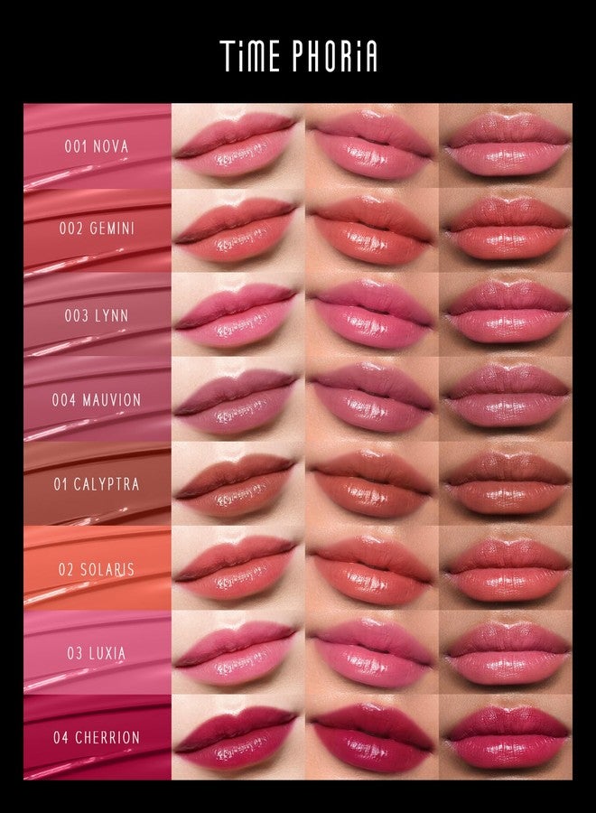 TIMEPHORIA STELLAR DUST LIP STAIN-Long Lasting, Waterproof and Transferproof Lip Tint, Glossy Finish Lip Gloss, Lightweight Lipstick, High Coverage, Vivid Color (06 NEROSE) - Image 3