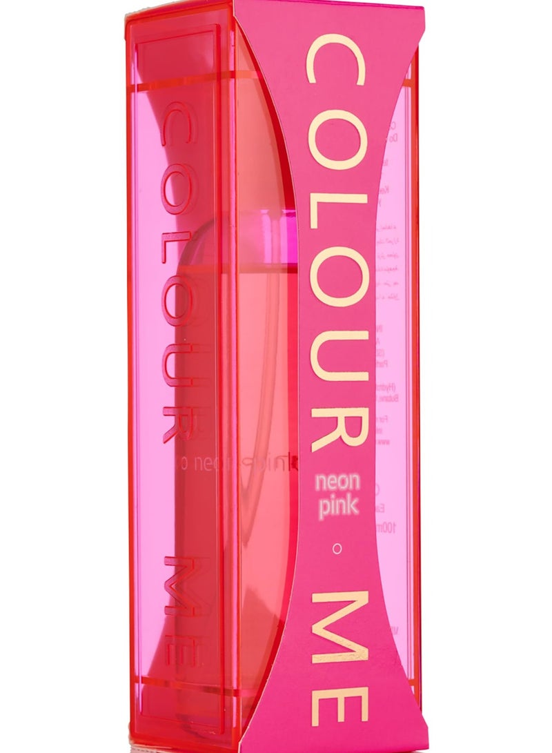 Colour Me Neon Pink Eau De Perfume 100ml - Image 1
