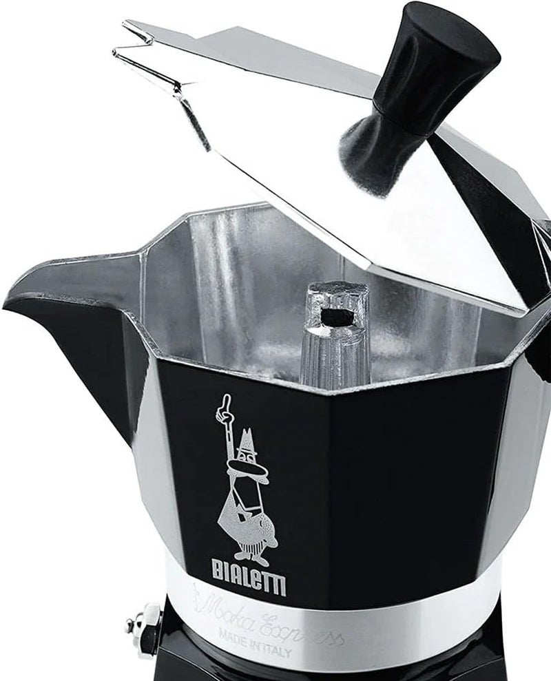 BIALeTTI 4953 Moka Express Espresso Maker, Black - Image 1
