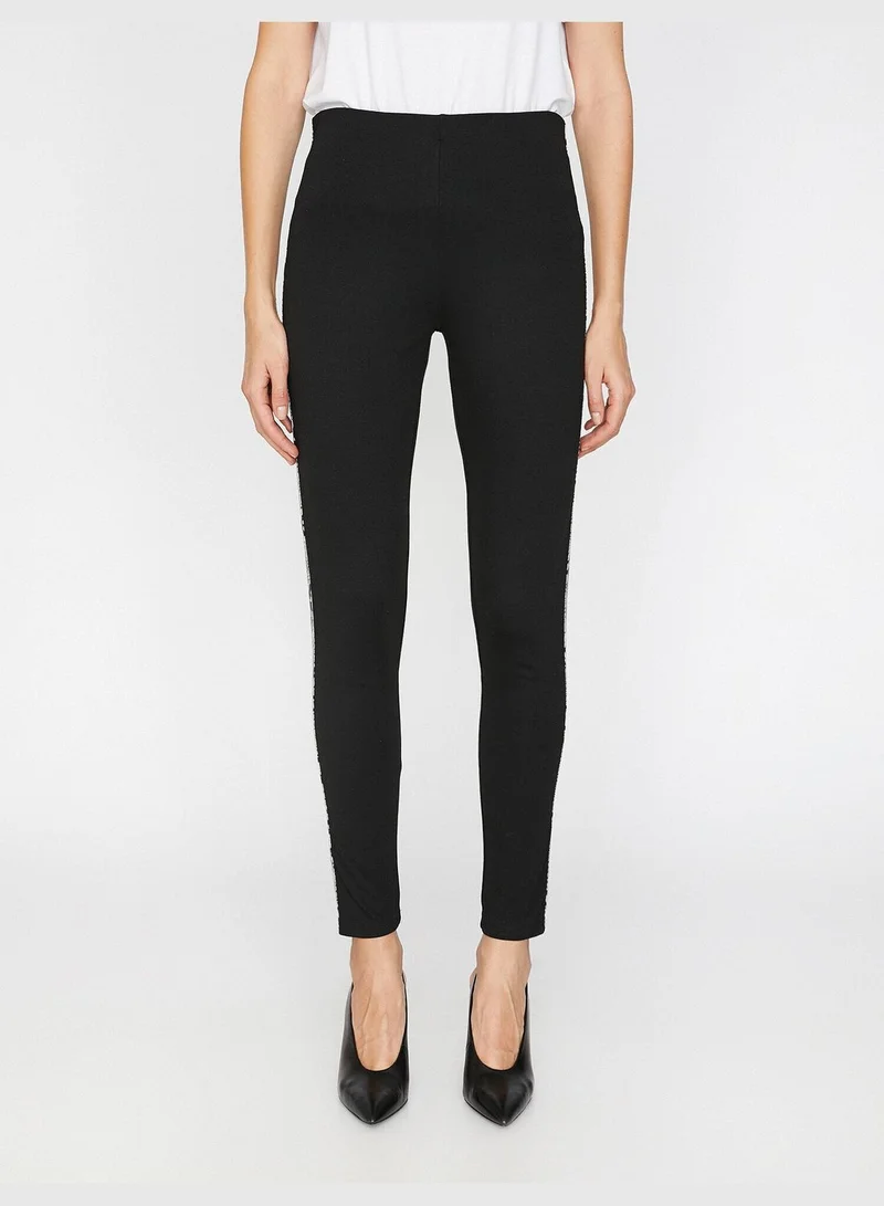 KOTON Banded Detailed Leggings
