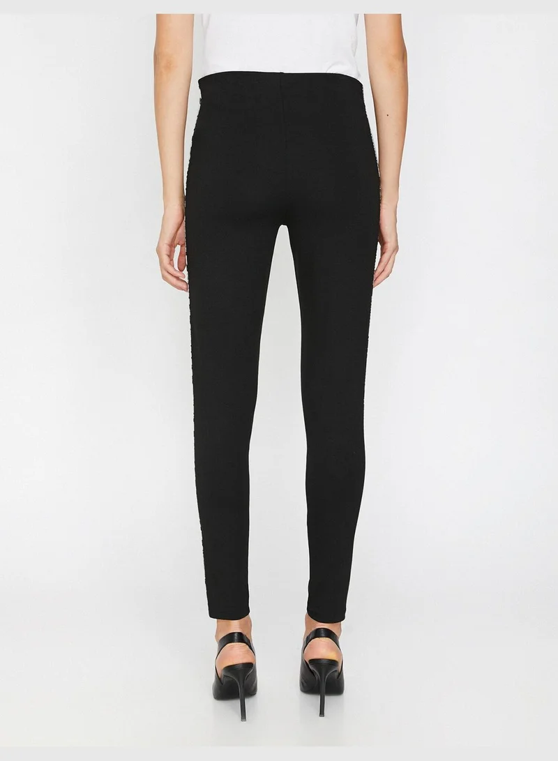 KOTON Banded Detailed Leggings