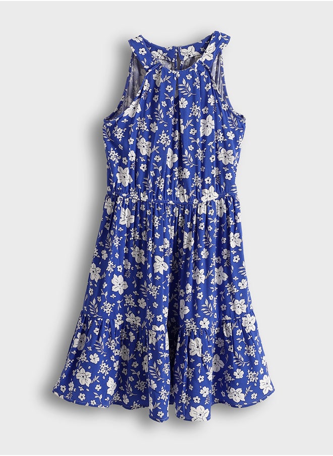 LC WAIKIKI Halter Neck Girl Dress Summer  - Image 1