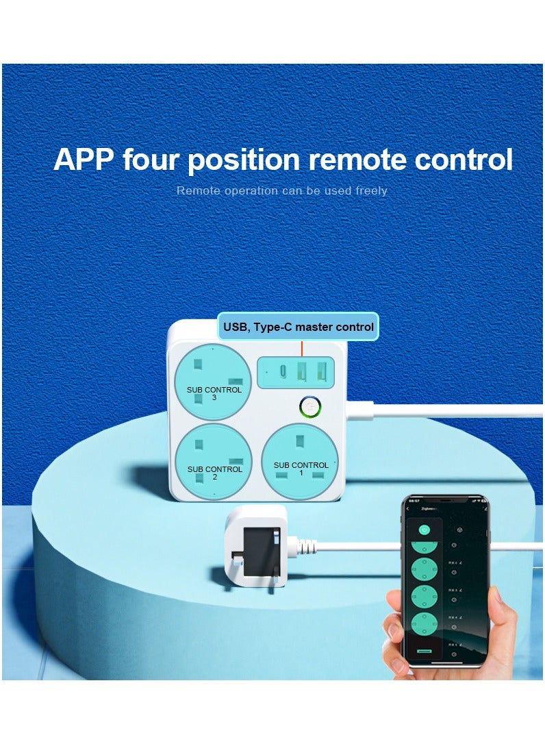 يان تي مقبس طاقة ذكي مع واقي من زيادة التيار بواسطة Tuya وWiFi، يحتوي على منفذ USB-C بقوة 20 واط، مراقبة استهلاك الطاقة، جدولة تلقائية، تحكم عبر التطبيق، ويعمل مع أليكسا وGoogle Home - Image 5