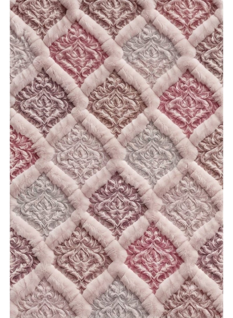Premium 7D Carpet Alternative, Classic Damask Pattern with 3D Visual Effect, Washable & Anti-Slip - Size 180x280 cm - Image 3