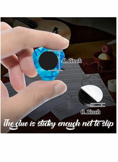 Grips, Picker Grip, Stop Dropping Your Guitar Picks Grips, Help You Hold Guitar Picks Tightly, Self Adhesive Guitar Picks Grips, for Guitar Picks, 20 Pack (Only Grips)  - Image 3