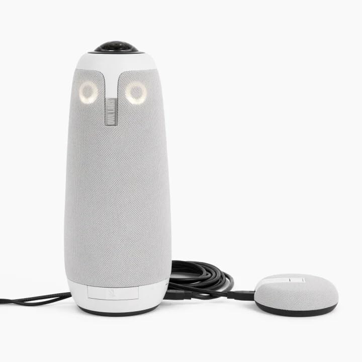 Owl Labs Expansion Mic for Meeting Owl 3 / Meeting Owl 4+: Extend Audio Reach in Larger Spaces by 8 feet (2.5 Meters) in The Direction of The mic., Gray - Image 4