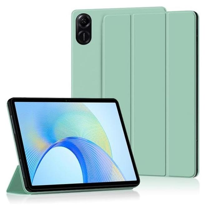 Case Compatible with Honor Pad X9 11.5 inch Released 2023 Tablet, Ultra Slim Lightweight TPU Leather Cover Case with Stand Tablet case Shockproof Rugged Armoured Case (Green) - Image 1