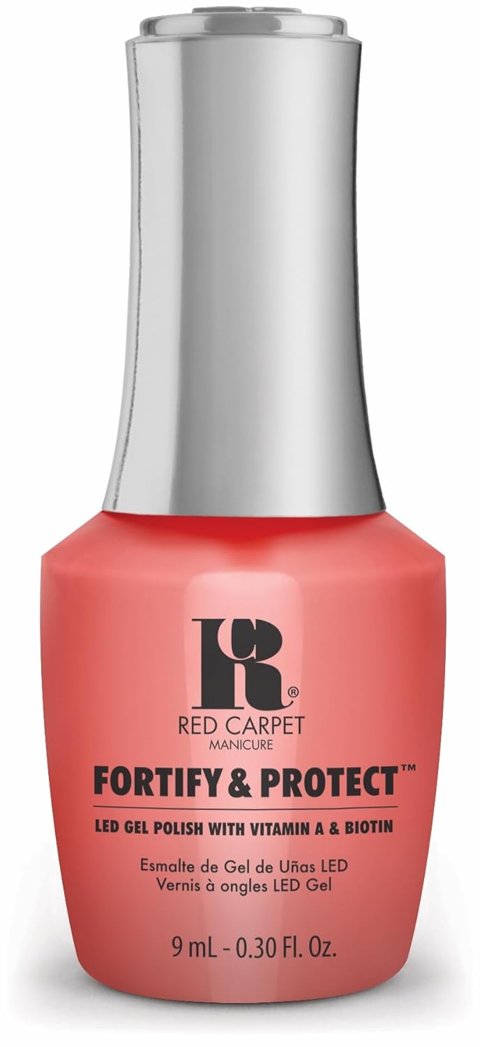 RC Red Carpet Manicure RC Red Carpet Manicure LED Gel Polish Fortify & Protect, Oranges 