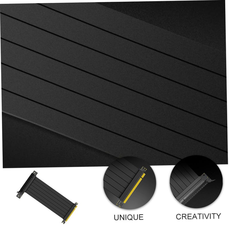 SMASOLO Pci Express Riser Cable Extension Right Angle Adapter Stable Shielded GPU Extension for Computer Graphics Card with High Performance and Reliable Transmission - Image 5