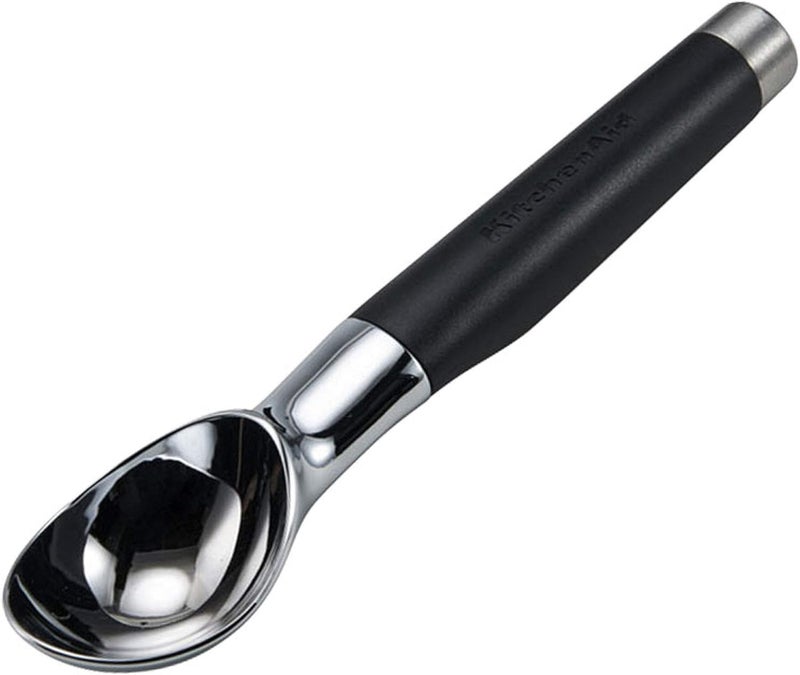 KitchenAid KO117OHOBA Gourmet Ice Cream Scoop,Matte Black - Image 1