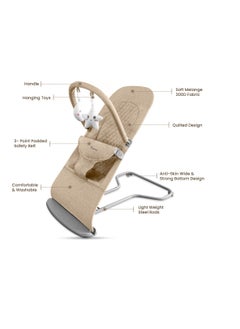 TEKNUM 3 - Stage Baby Bouncer/ Recliner Seat - Ivory  - Image 4