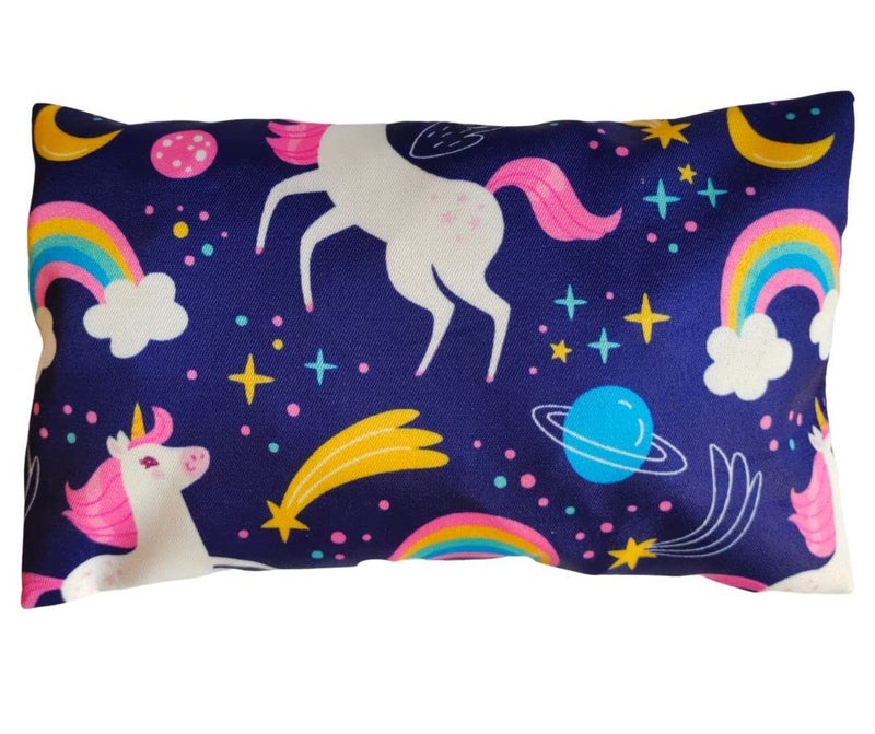 RedChimes 5 Pcs Polyester Return Gift Unicorn Large Capacity Pencil Stationery Pouch Bag for Kids and Girls (Purple, Unicorn) - Image 3