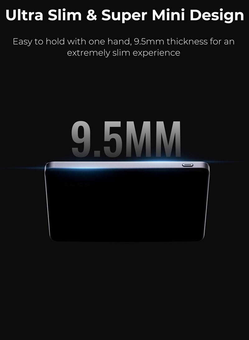 Brave 5000mAh Magnetic Wireless Power Bank, Portable Wireless Charger with 20W Fast Charging Stand, USB-C, MagSafe Compatible for iPhone 16/16 Plus/16 Pro/16 Pro Max, iPhone 15/14/13, Samsung S25/S24/S23/S22 and More, Compact and Slim Design for Power on the Go  - Image 3