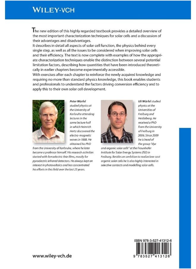 Physics of Solar Cells: From Basic Principles to Advanced Concepts  - Image 2